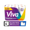 Viva Signature Cloth Paper Towels, 6 Double Rolls, 86 Sheets per Roll