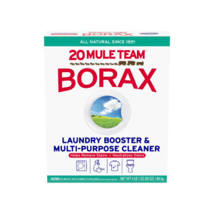 20 Mule Team All Natural Borax Laundry Detergent Booster & Multi-Purpose Household Cleaner, 65 Ounce