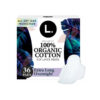 L. Ultra Thin Pads, Organic Cotton Top Layer, Overnight, 36 count