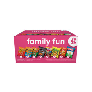 Frito Lay Family Fun Mix Chips Variety pack, Mega Size, 42 Count